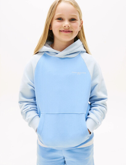 Tommy Hilfiger Mini Corp Logo Hoodie Blue 128 Tommy Hilfiger Mini Corp Logo Hoodie Blue 128