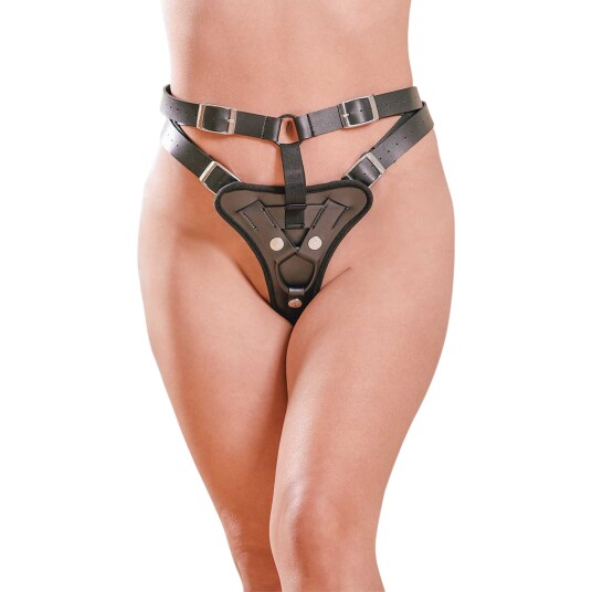Sportsheets Aurora High Waisted Strap On - Black