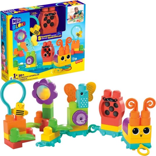 Mega Bloks Move N Groove Caterpillar