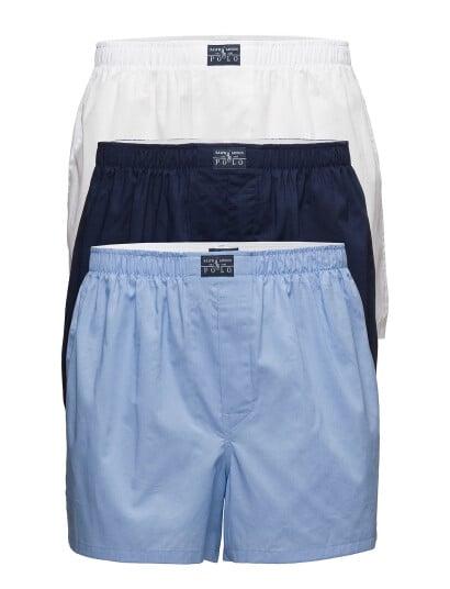 Polo Ralph Lauren Cotton Boxer 3 Pack Multi/patterned M
