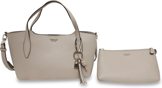 GUESS Melody 2 In 1 Satchel   Beige   ONE SIZE