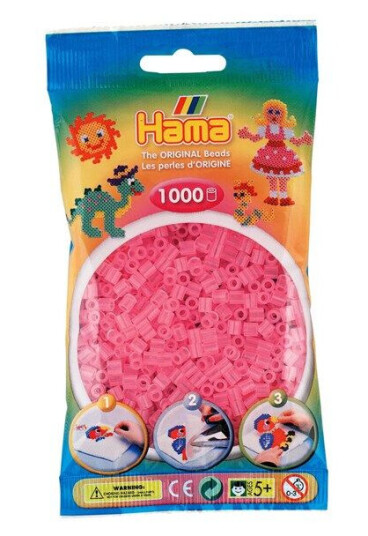 Hama Ironing beads-Rosa-transparent (072) 1000pcs