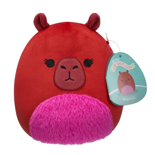 Squishmallows 19 cm P20 Plysj Marcia Capybara 206077 Squishmallows 19 cm P20 Plysj Marcia Capybara 206077