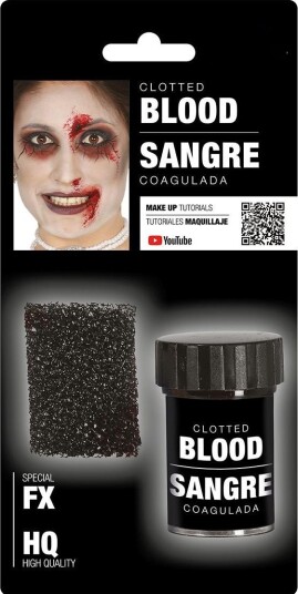 Koagulert Fake Blod Teaterblod med Svamp 15 ml Teaterblod 15651