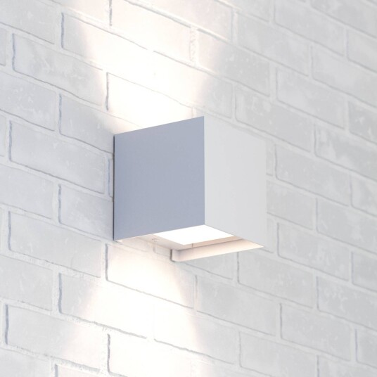 MCJ Zuza 2 vegglampe hvit metall fire vinger 10 cm G9 MCJ Zuza 2 vegglampe hvit metall fire vinger 10 cm G9
