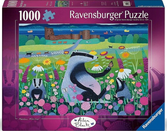 Ravensburger Meadow Mischief 1000P Multi/patterned ONE SIZE