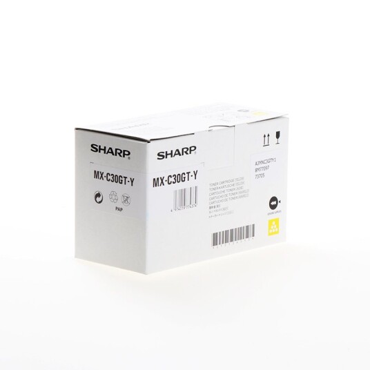 Sharp MXC30GTY Y Toner - Original - Gul 6000 sider Sharp MXC30GTY Y Toner - Original - Gul 6000 sider