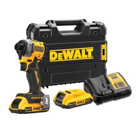 DEWALT DCF850D2T SLAGTREKKER 18V 2 X 2,0 AH-BATTERIER I TSTAK DEWALT DCF850D2T SLAGTREKKER 18V 2 X 2,0 AH-BATTERIER I TSTAK