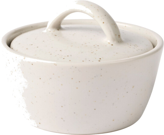 Broste Copenhagen Nordic Vanilla skål med lokk Ø8 cm