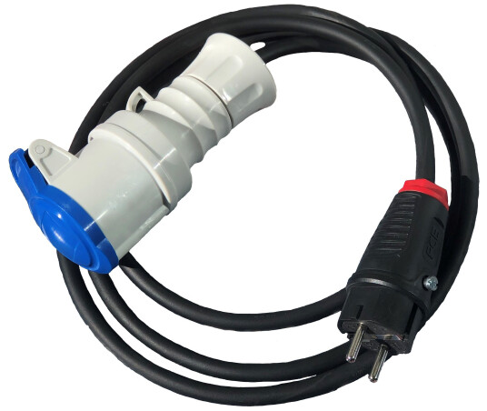 Overgang SCHUKO - CEE 216-6 2M