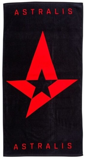 Licens Badehåndkle - Astralis - 70x140cm – Lekker og myk kvalitet