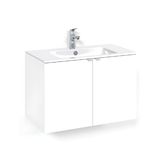 Macro Design Crown Plain Servantskap 2 dør - med Light 14 Eller 45 Servant Hvit / 80x45cm Macro Design Crown Plain Servantskap 2 dør - med Light 14 Eller 45 Servant Hvit / 80x45cm