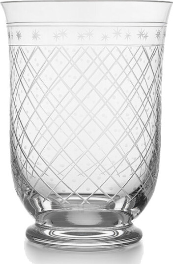 Hadeland Glassverk Victoria Lyslykt m/Ruteslip Klar 22cm