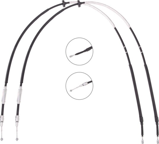 RIDEX 124C1163 Tautrekk håndbremse RIDEX 124C1163 Tautrekk håndbremse