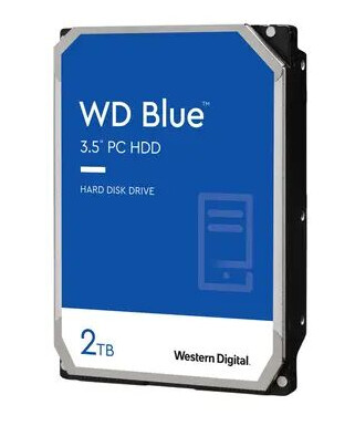 Western Digital Blue 2TB 3.5" Harddisk SATA 6Gb/s 7200 RPM Western Digital Blue 2TB 3.5" Harddisk SATA 6Gb/s 7200 RPM