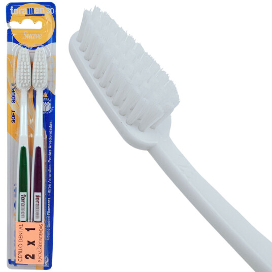 Myke tannbørster 2 pcs. Foramen 30 SOFT