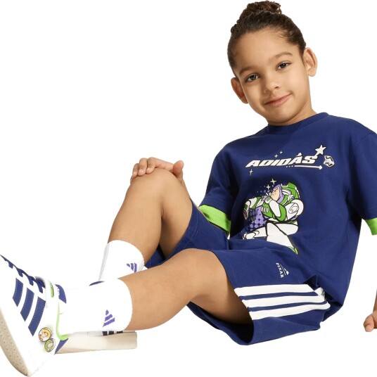 Adidas Sportswear Lk Dy Ts T Set Navy 140 Adidas Sportswear Lk Dy Ts T Set Navy 140