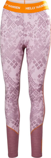 Helly Hansen Lifa Merino Midweight Graphic Pant Rosa M