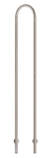 Kriss Duo Plus håndkletørker 1480x190 mm, børstet rustfri stål