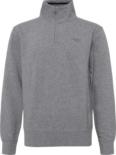 Superdry Essential Serif Logo Half Zip Grey XL Superdry Essential Serif Logo Half Zip Grey XL