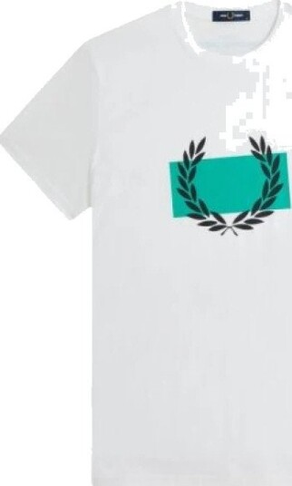 Fred Perry Herre Topper Hvit M,