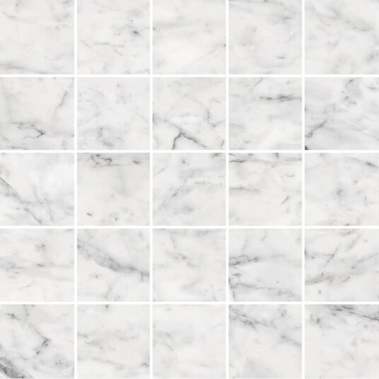 Mosaikk Lhådös Carrara Marmor Blank 5x5 cm Mosaikk Lhådös Carrara Marmor Blank 5x5 cm