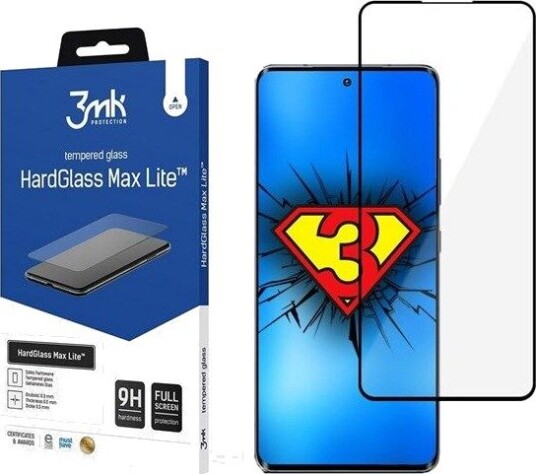 3mk HardGlass Max Lite Tempered Glass - Motorola Edge 30 Fusion