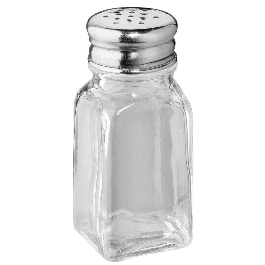 PULSIVA Storpakk Strøere Limu; 9.5 cm H; Sølvfarge/Transparent; 12 Stykk / Forpakning