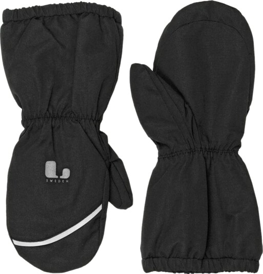 Lindberg Kids' Lingbo Mitten 1/1-2y, Black Lindberg Kids' Lingbo Mitten 1/1-2y, Black
