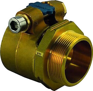 Uponor Tippunion 25 mm x 1" Kobling for Vann med Umbraco og Messing