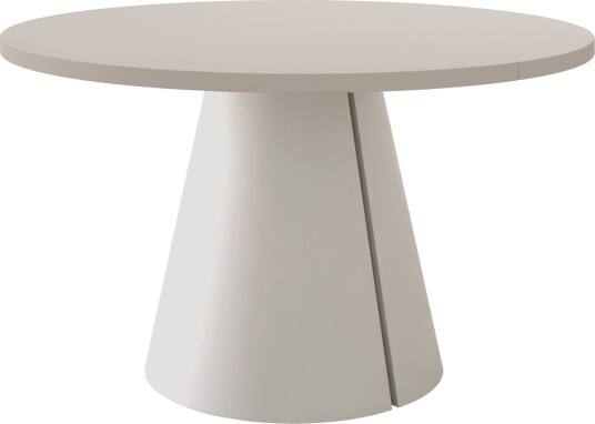 Aurion Spisebord rundt uttrekkbart 120-196 cm - beige