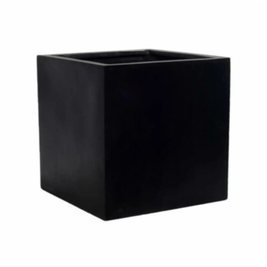 Homefactory Fiberstone Qube matt black 302002