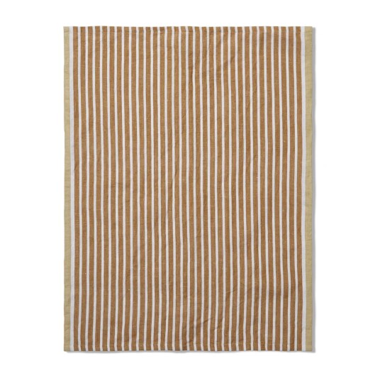 ferm LIVING Hale kjøkkenhåndkle 50x70 cm Golden brown-silver fern ferm LIVING Hale kjøkkenhåndkle 50x70 cm Golden brown-silver fern