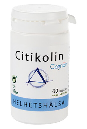 Citikolin, 250 mg, 60 kapsler Citikolin, 250 mg, 60 kapsler