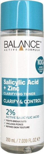Balance Active Formula Salicylic Acid & Zinc Toner 200ml
