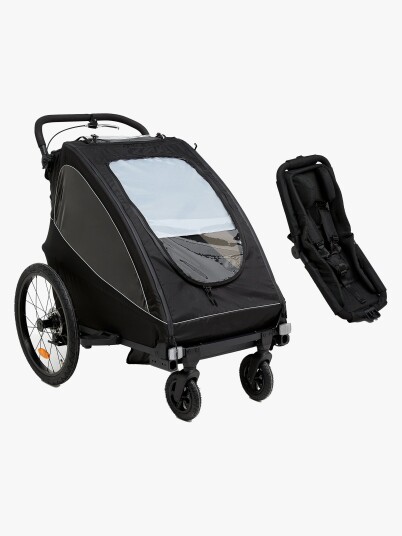 Beemoo Activity Sport Sykkelvogn Inkl. Newborn Set, Black