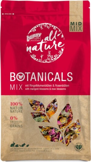 Bunny Nature All Nature Botanicals Mid Mix Ringblomster & Roseblader 3x130g