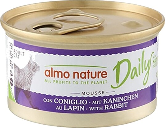 Almo Nature Daily Menu Mousse Med Kanin 24 X 85 G