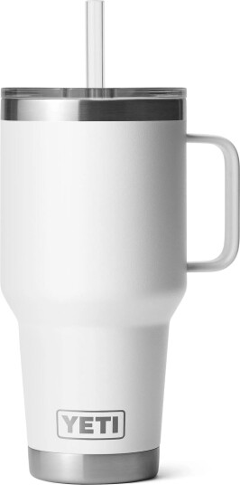 Yeti Rambler 35 oz Straw Mug 994 ml white