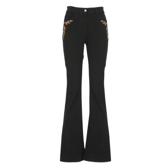 Etro Dame Jeans Svart W26,