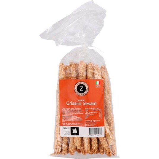 Rustik Grissini Sesam 250g Zelected Rustik Grissini Sesam 250g Zelected