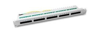Ecolan Patchfeld Cat 3 Isdn 19" 1He 50 Port Hellgrau Ecolan Patchfeld Cat 3 Isdn 19" 1He 50 Port Hellgrau