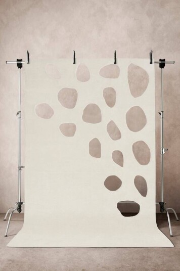 Jotex NELUMBO ullteppe 200x300 cm Kremhvit 1683287-01-45 1683288-01-45