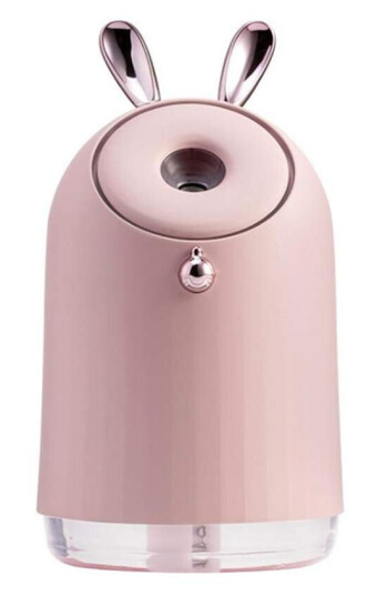 Luftfukter, Kanin med Bjelle, 25 cl - Rosa Luftfukter, Kanin med Bjelle, 25 cl - Rosa
