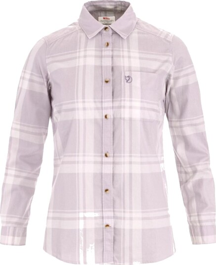 Fjellreven Övik Lite Flannel Shirt W Lavender Mist eggshell S