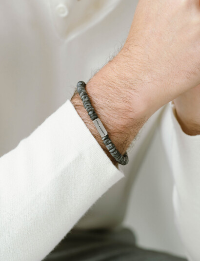 Steel & Barnett Two Tone Grey L 22 23 cm Steel & Barnett Two Tone Grey L 22 23 cm
