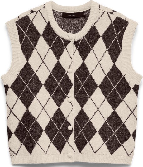 Vero Moda Vmhalo Sl O Neck Vest Boo Cream XS Vero Moda Vmhalo Sl O Neck Vest Boo Cream XS