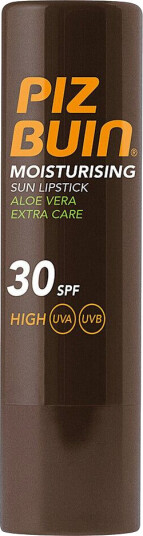 Piz Buin Aloe Vera Fuktighetsgivende Solstift med SPF 30, 4,9 g