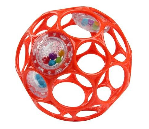 Oball Rattle - Rød Oball Rattle - Rød