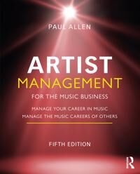 Artist Management For The Music Business Av Paul (Associate Professor Middle Tennessee State University) Allen